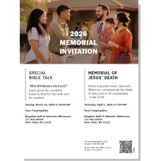 2026 Memorial Campaign - Address Imprinting . . . $0.015 ea. impression